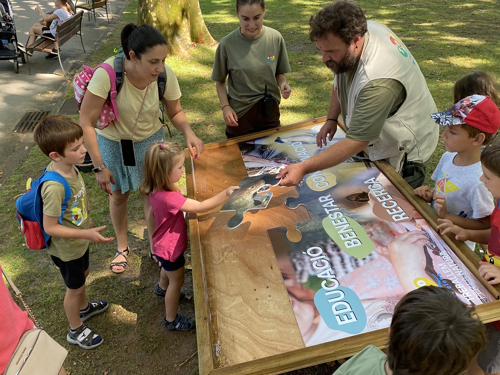 Actividades educativas del Zoo de Barcelona