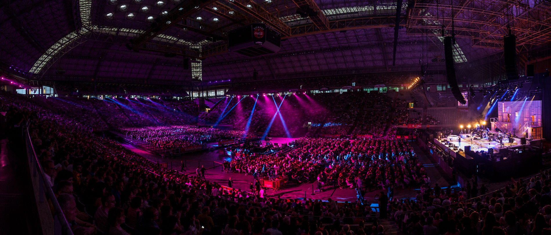 Un concierto en el Palau Sant Jordi