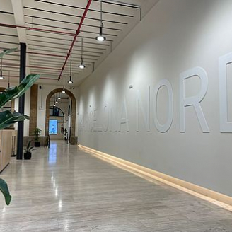 Imatge interior de l'Estació d'autobusos Barcelona Nord