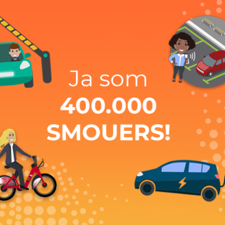Il.lustració de Ja som 400.000 smouers!