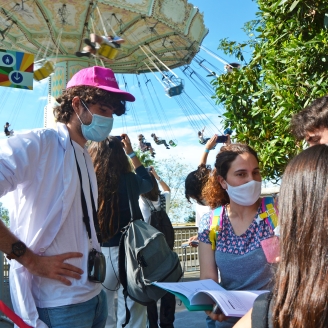 Nois participant al Fisidabo del Tibidabo