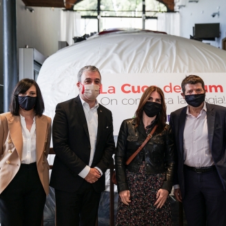 Inauguració de la cuca de llum