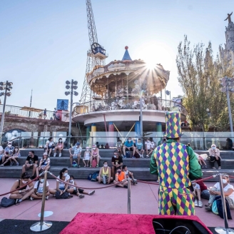 Espectacle familiar a l'aire lliure del Parc d'atraccions Tibidabo