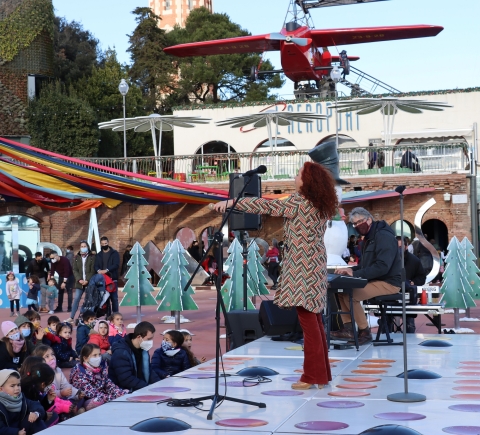 Performance of the Song of Peace at Tibidabo