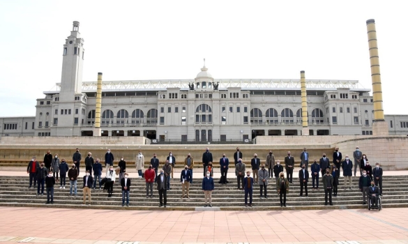 Visió general de l'Estadi Olímpic