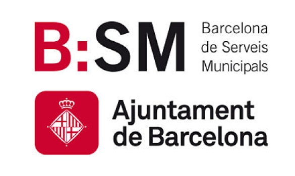 Logo de B:SM i l'Ajuntament de Barcelona