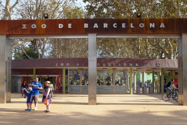Entrada del Zoo de Barcelona