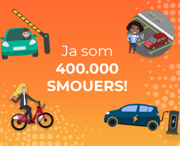Il.lustració de Ja som 400.000 smouers!