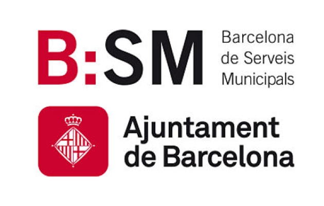 Logo de B:SM i l'Ajuntament de Barcelona
